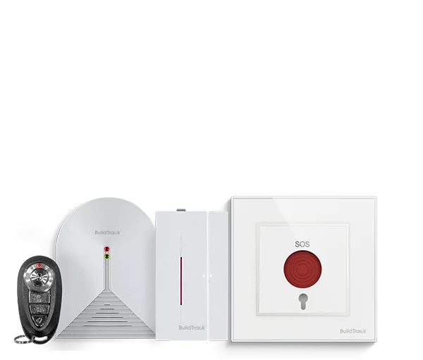 Wireless home security motion sensor with night vision